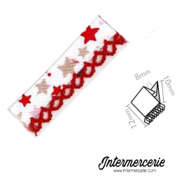 Biais piquot Étoiles Rouge