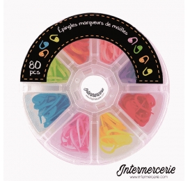 Marqueurs de mailles multicolores