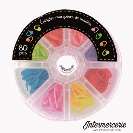 Marqueurs de mailles multicolores