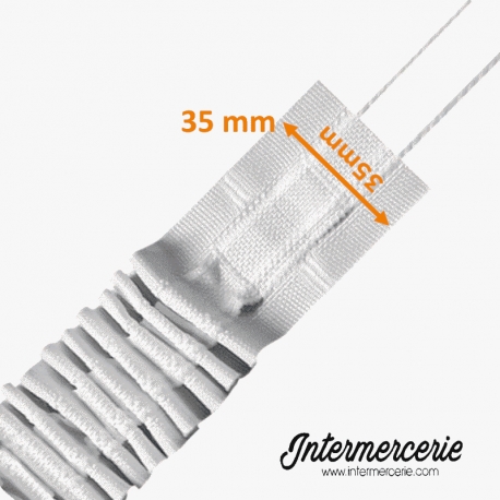 Ruban fronceur de 35 mm