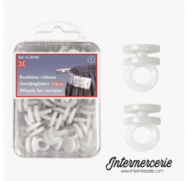 Glisseurs pour barre à rideaux