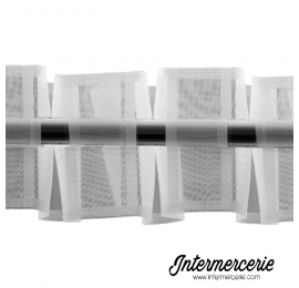 Ruban à passants cachés 100 mm