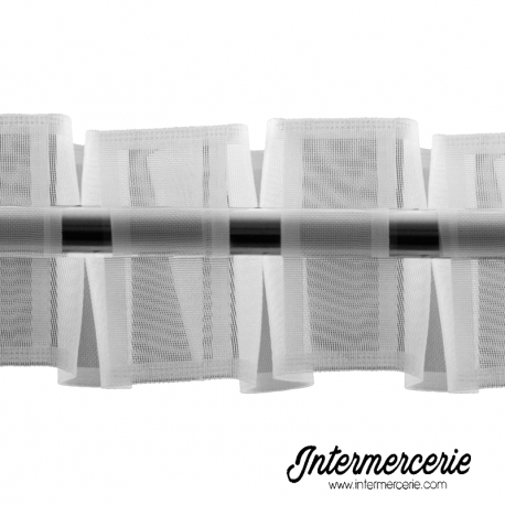 Ruban à passants cachés 100 mm