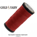 Fil polyester à coudre Gold Yarn 519 rouge