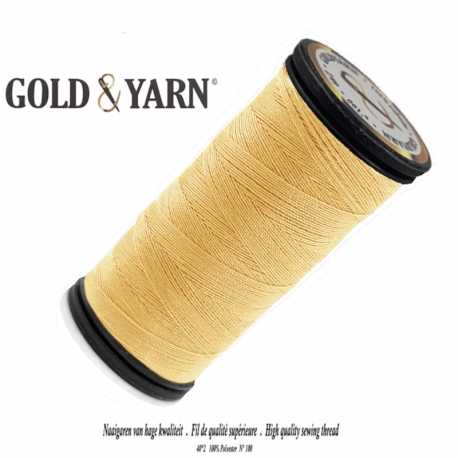 Fil Gold Yarn 129 Jaune Sahara