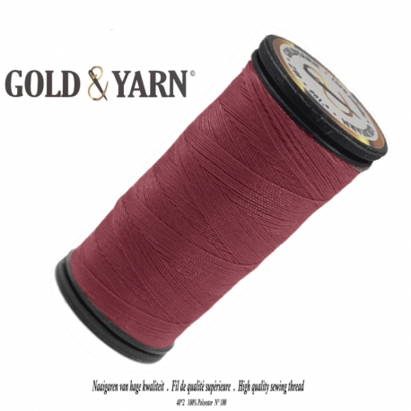 Fil Gold Yarn Lie de Vin