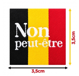 Écusson carré 3,5 cm Banana