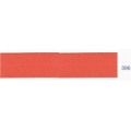 Biais polyester uni corail foncé