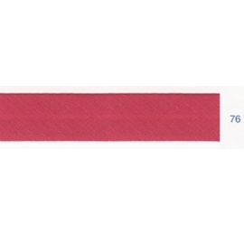 Biais polyester unis rose pourpre 76